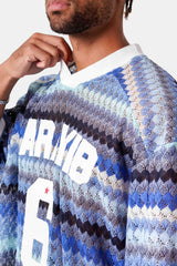 CARRIBEAN Crochet Football S/S T-Shirt