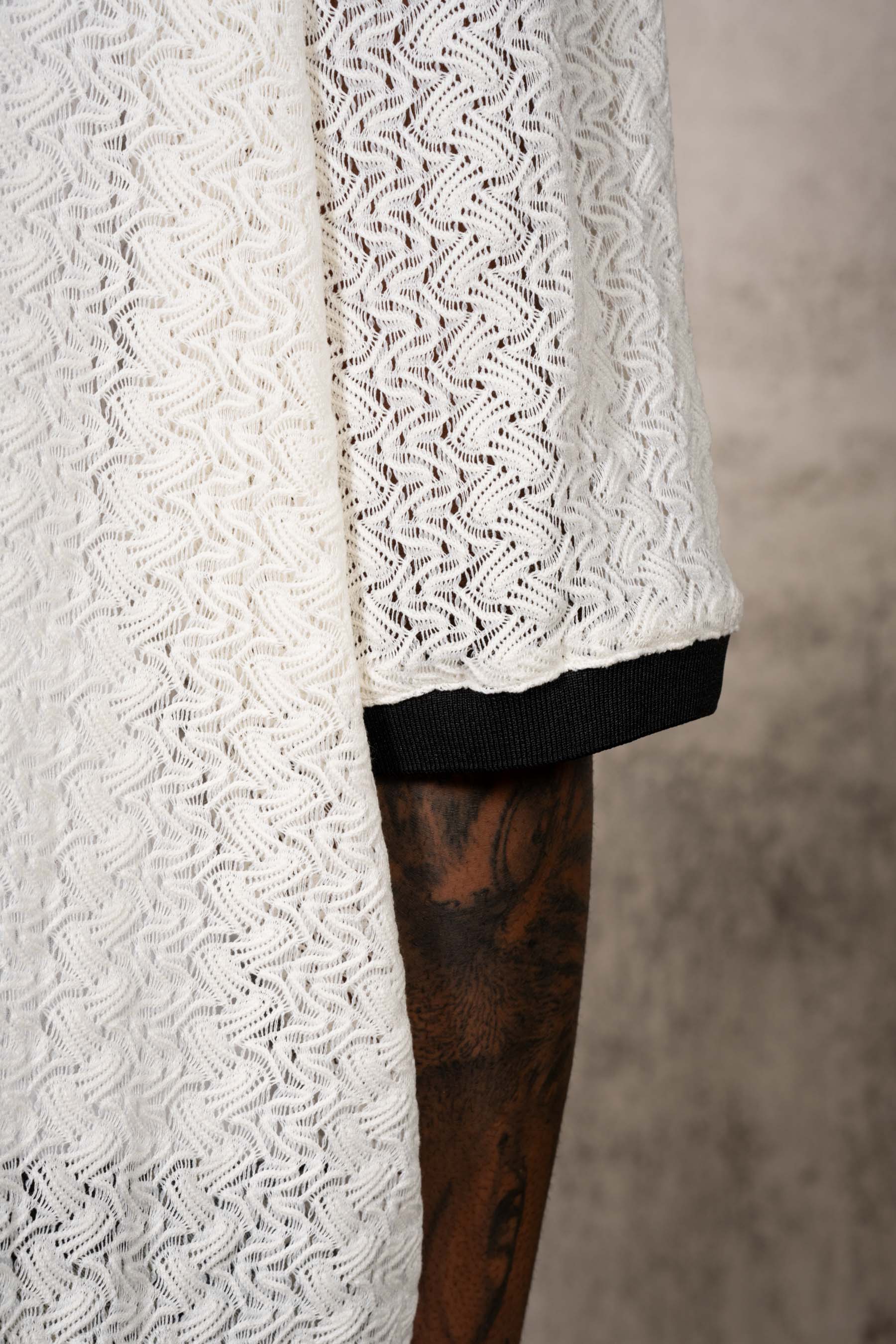 Oversize Knit Football Jersey 26002-OFFW