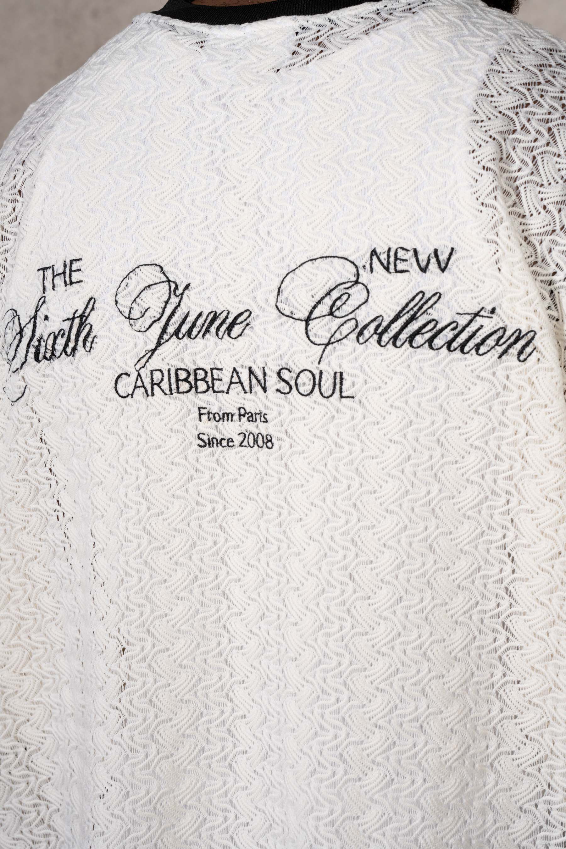 Oversize Knit Football Jersey 26002-OFFW