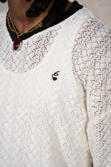 Oversize Knit Football Jersey 26002-OFFW