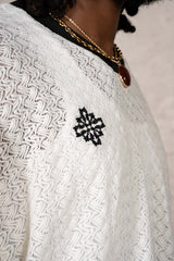 Oversize Knit Football Jersey 26002-OFFW