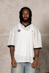 Oversize Knit Football Jersey 26002-OFFW