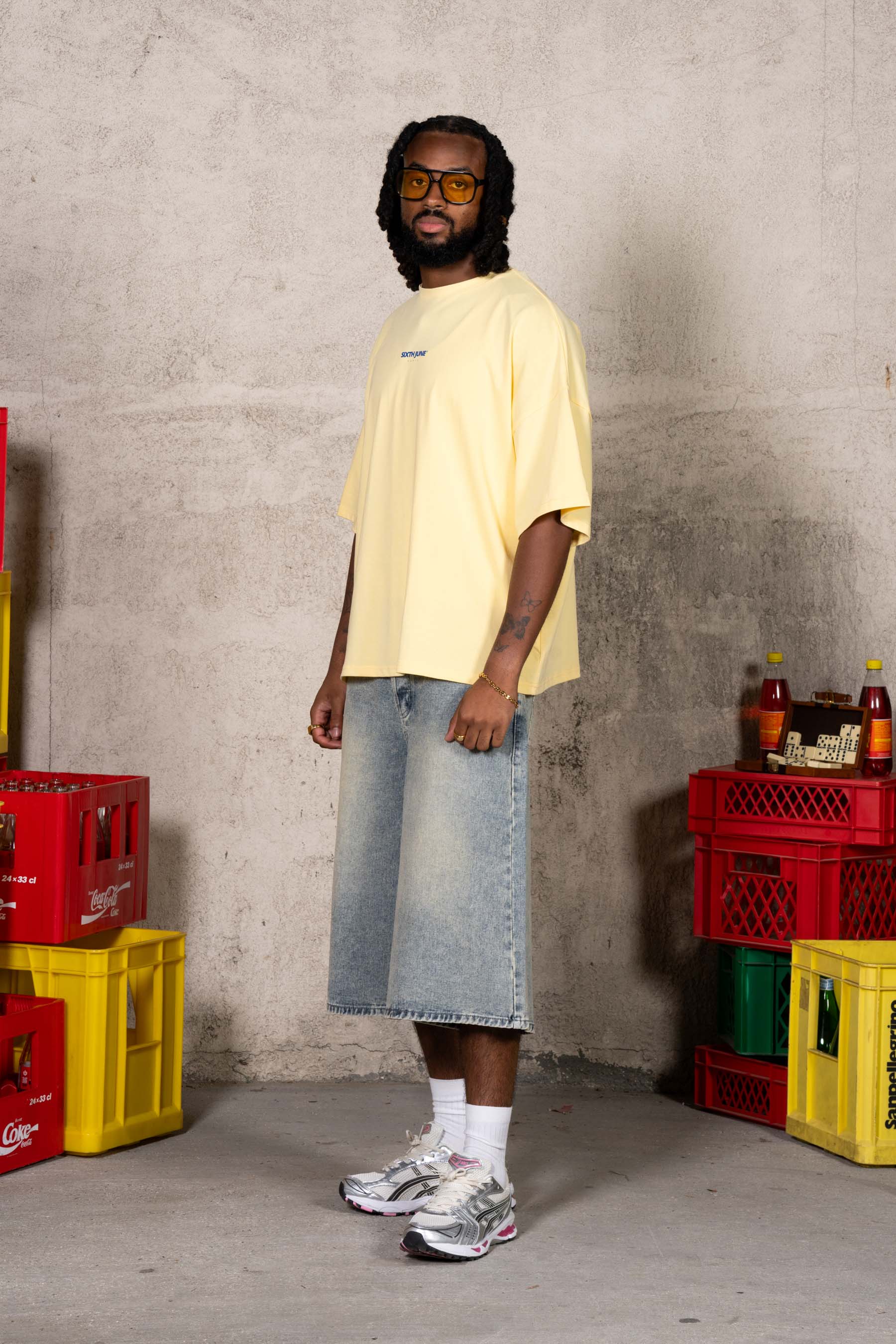 Curacao Stamp Tee 26005-YELL