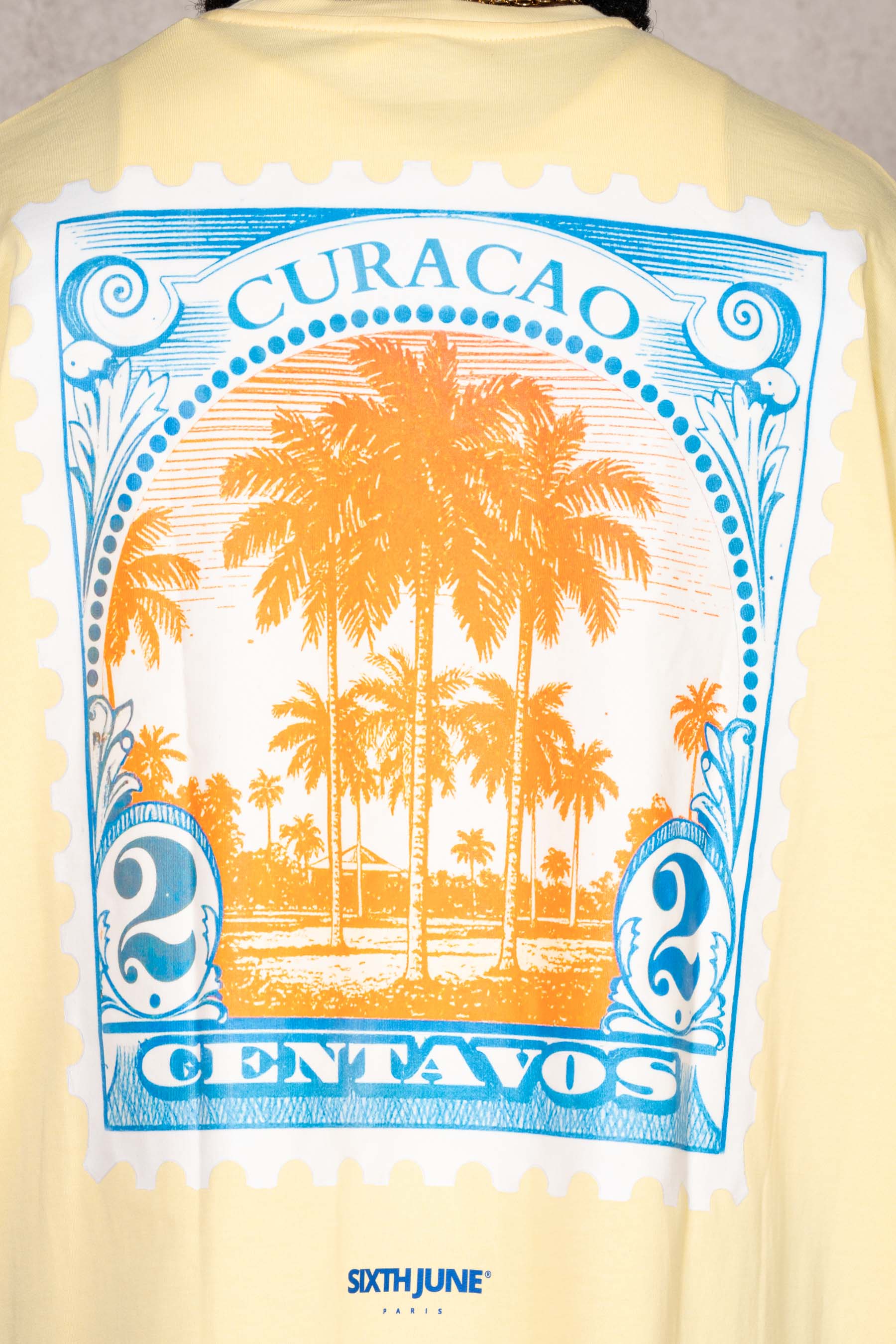 Curacao Stamp Tee 26005-YELL