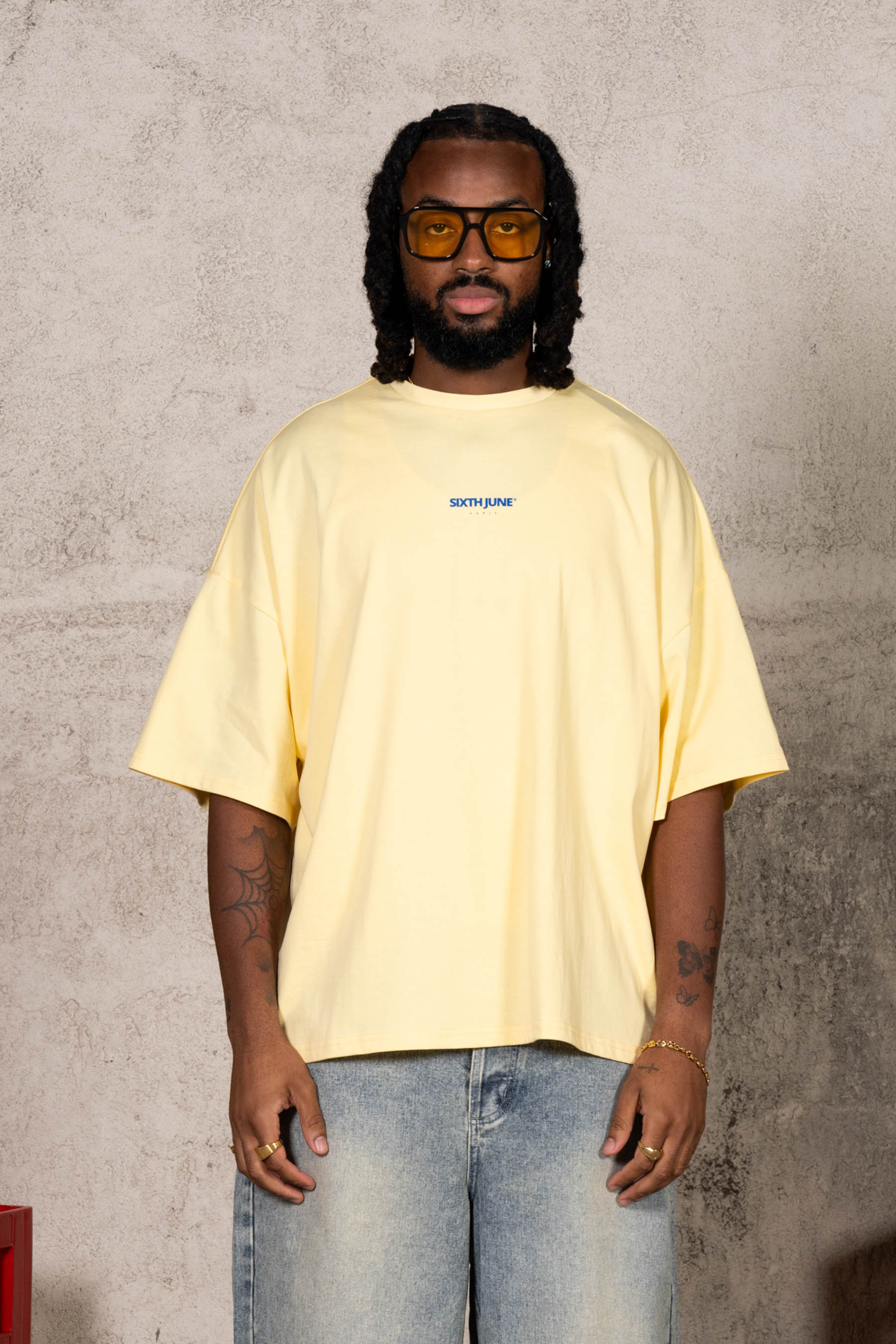 Curacao Stamp Tee 26005-YELL