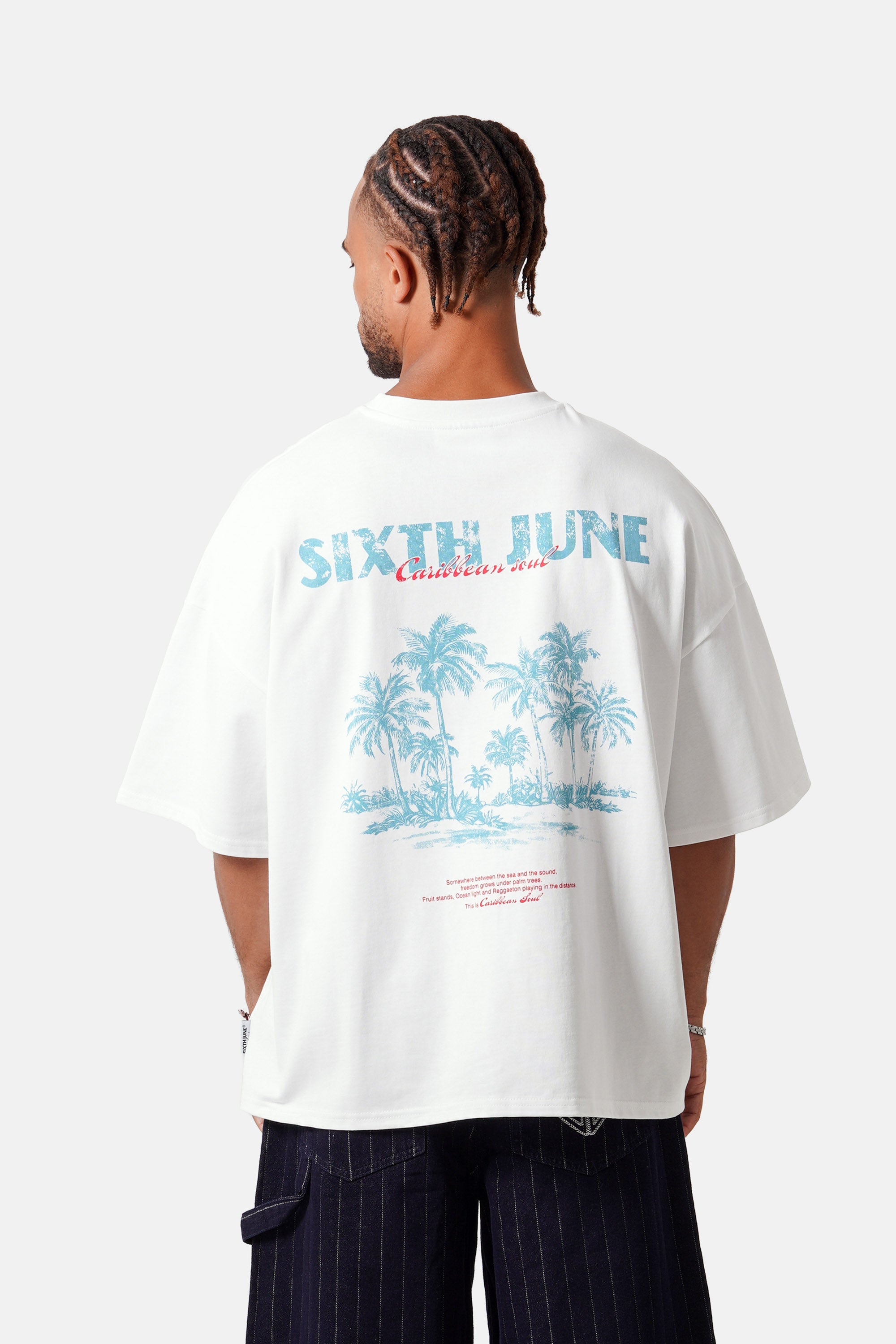 CARIBBEAN Printed S/S T-Shirt