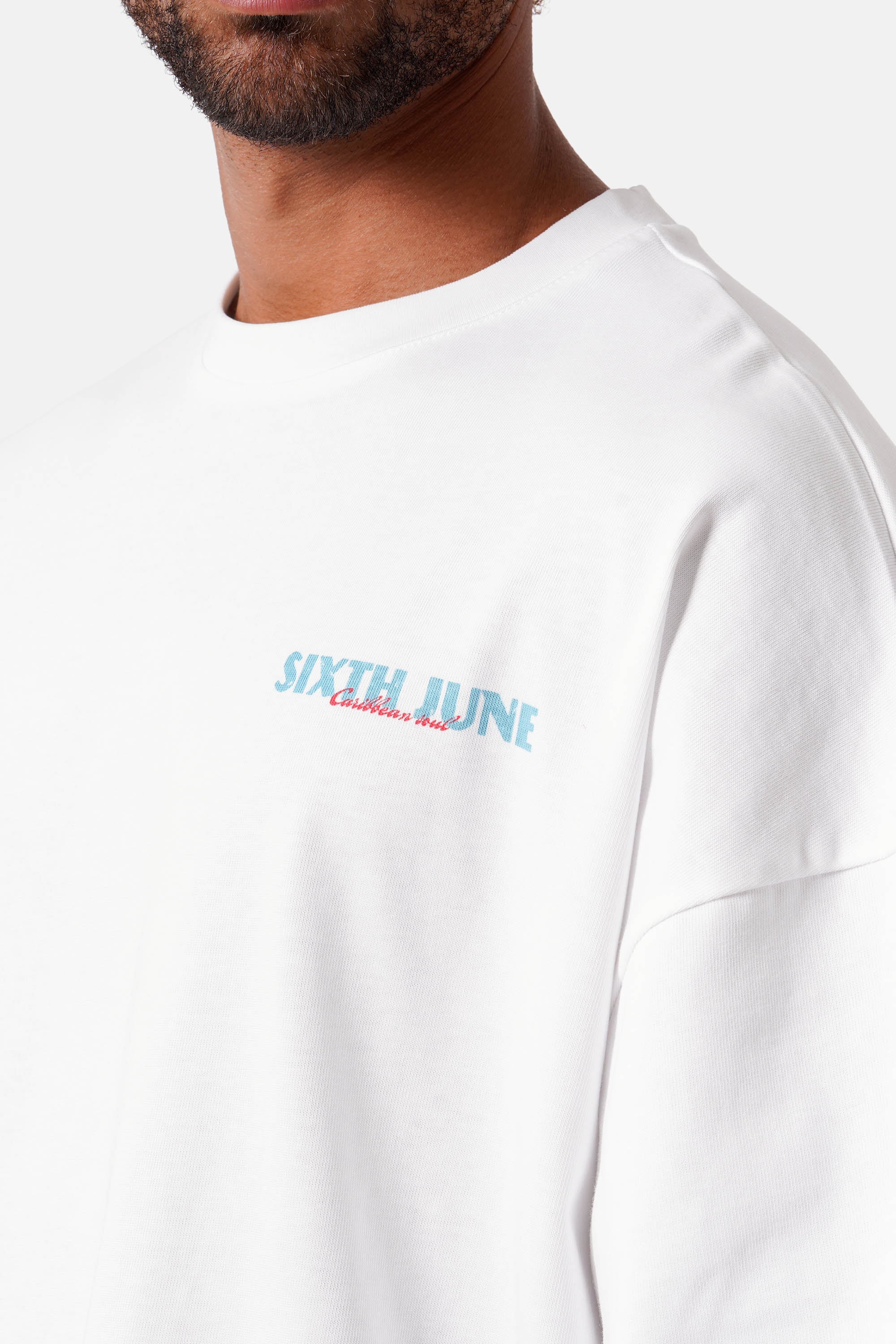 CARIBBEAN Printed S/S T-Shirt