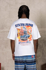 Cuba Car Tee 26008-WHIT