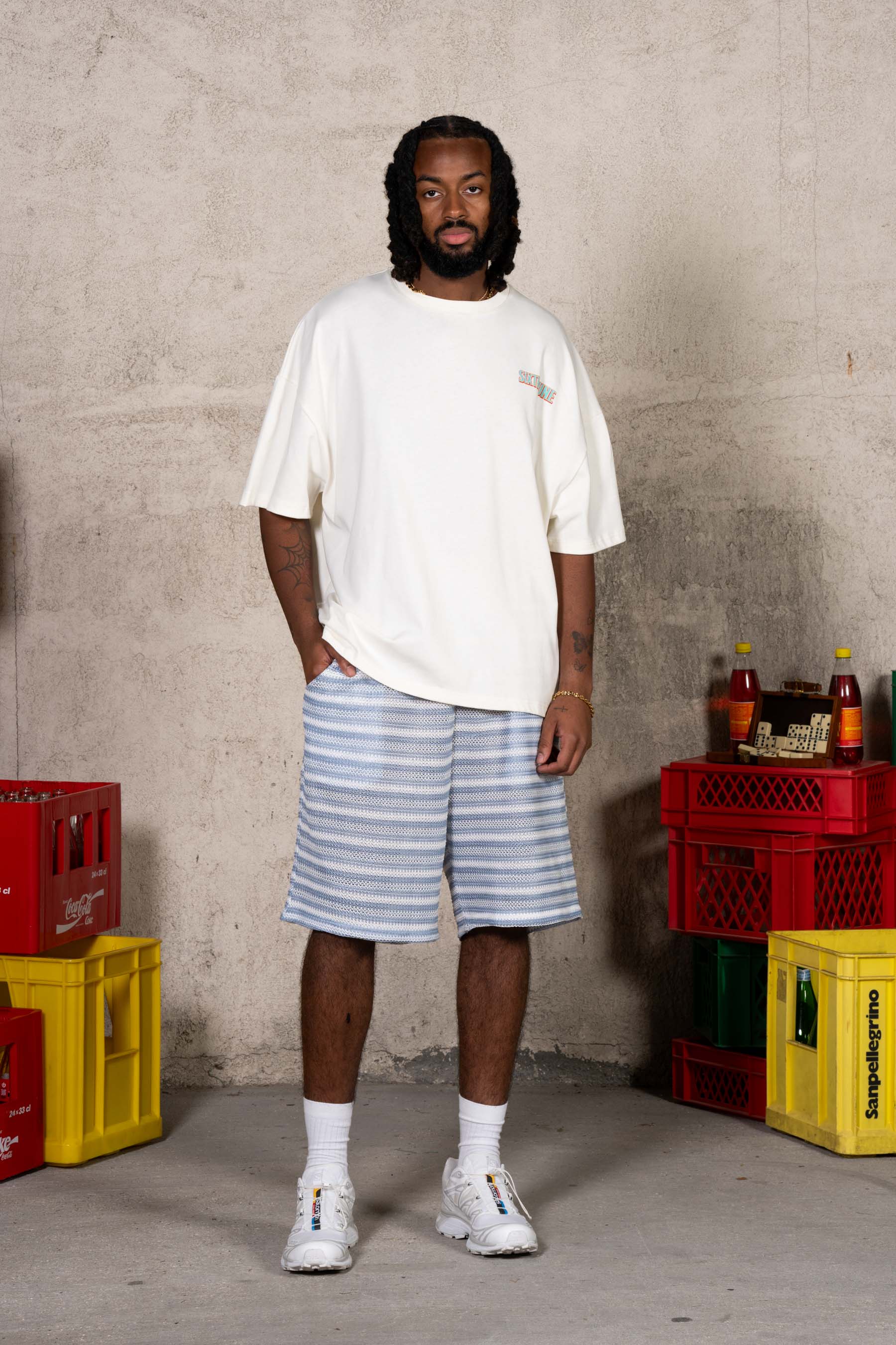 Beach Fruit Seller Tee 26009-OFFW