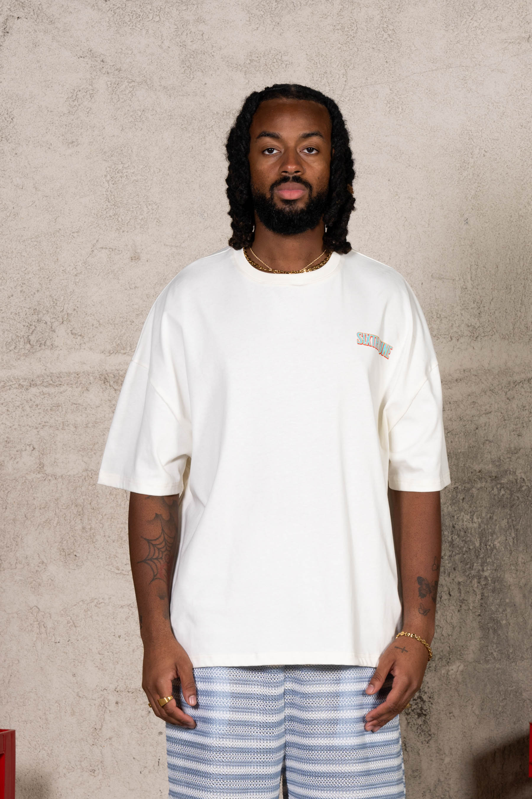 Beach Fruit Seller Tee 26009-OFFW