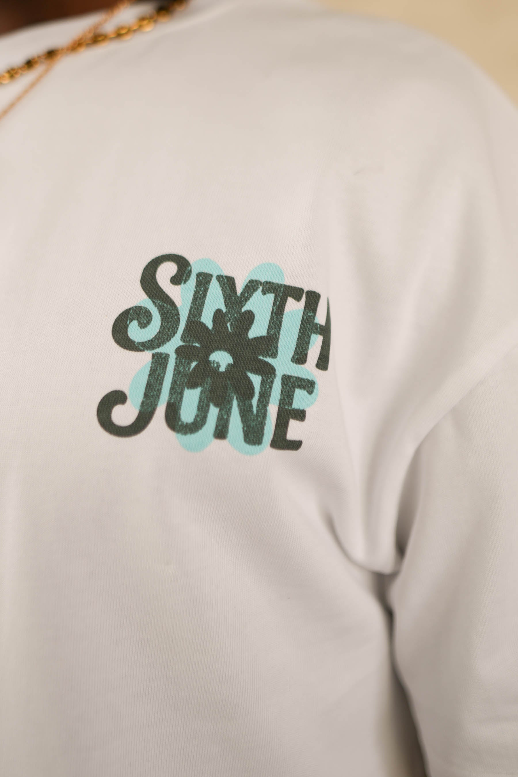 Carribean Flower Tee 26010-WHIT