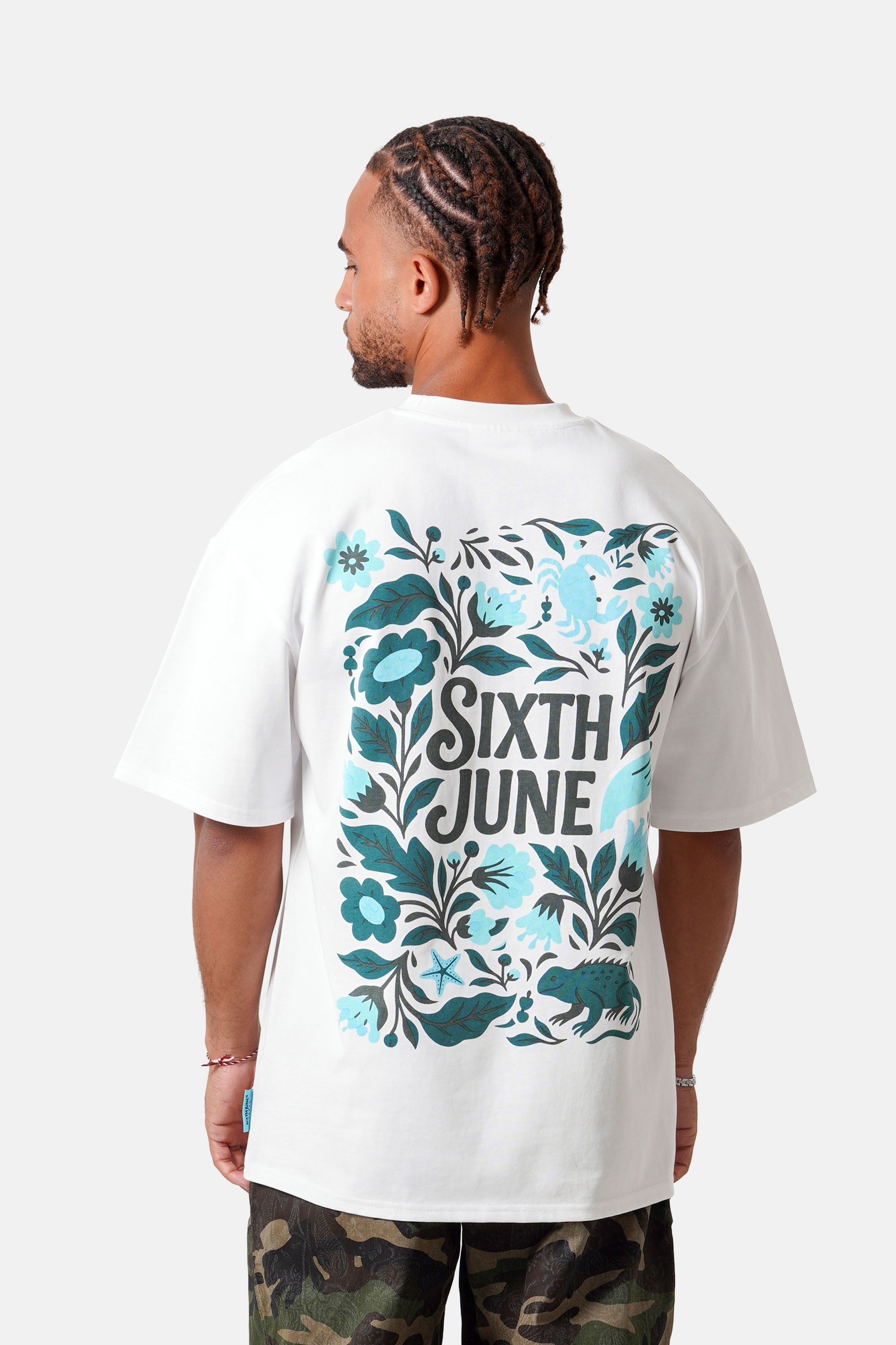 CARRIBEAN Flower S/S T-Shirt