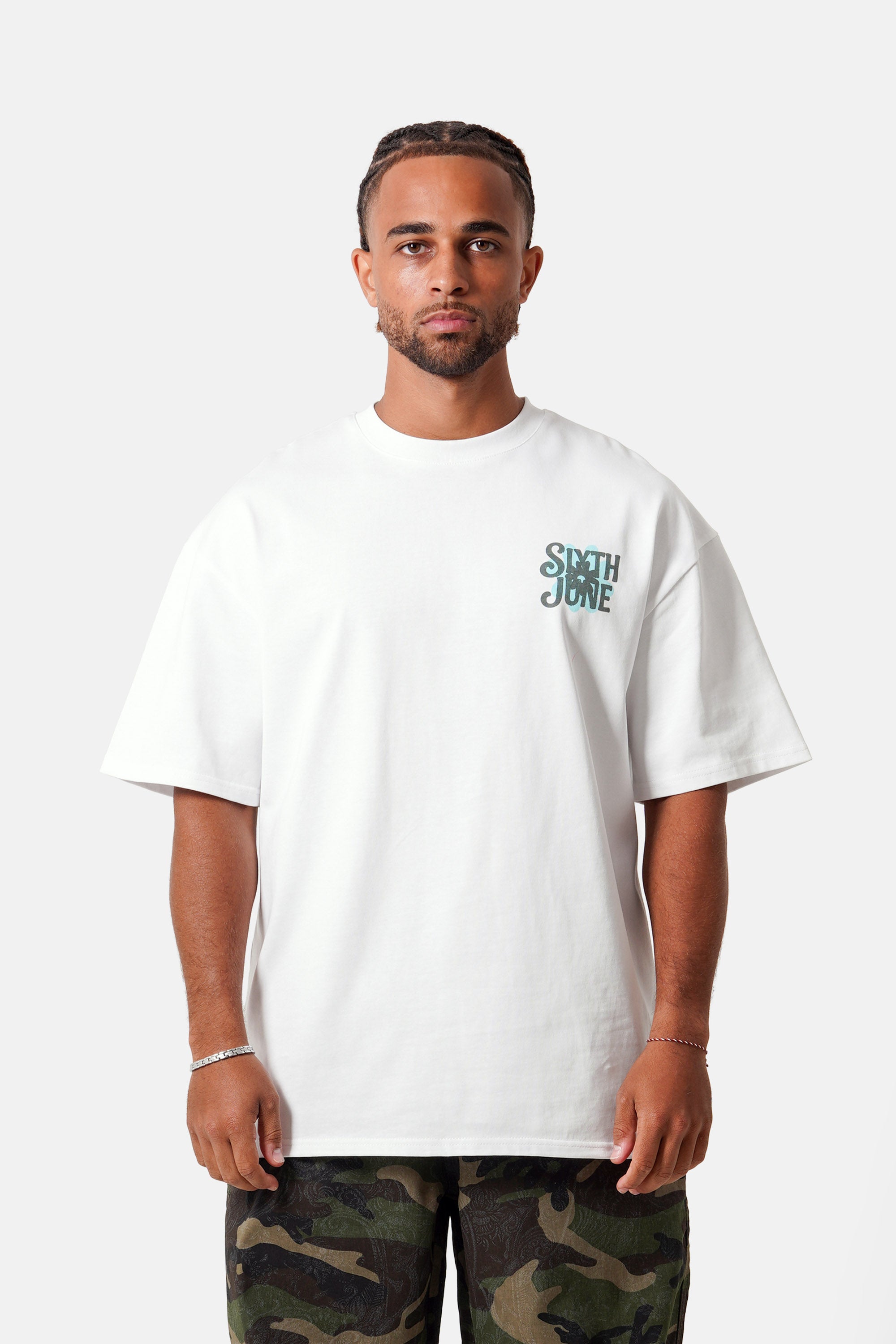 CARRIBEAN Flower S/S T-Shirt