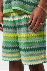 Crochet Resort Shorts 26020-GREE