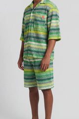 Crochet Resort Shorts 26020-GREE