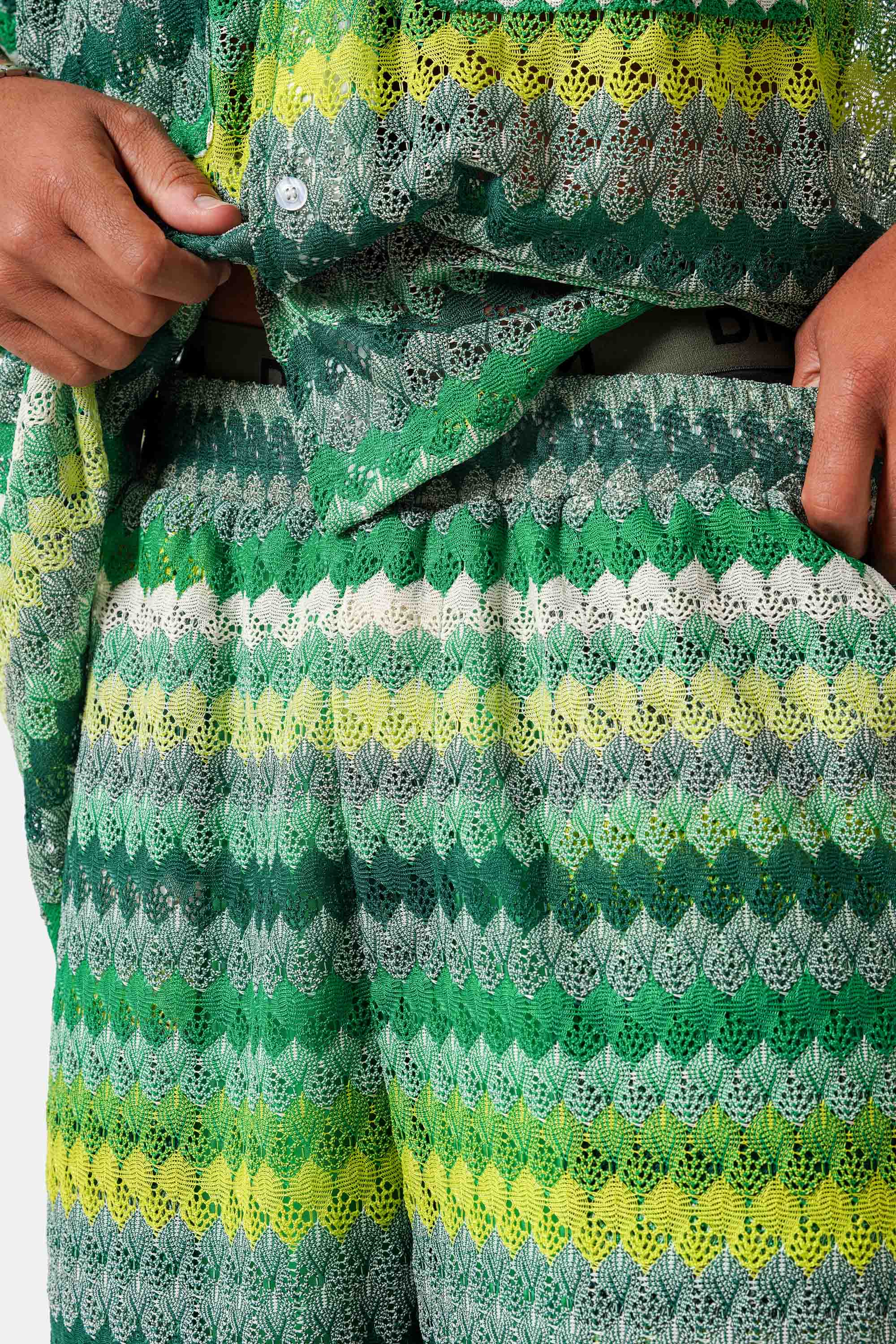 CROCHET Colorful Oversized Short