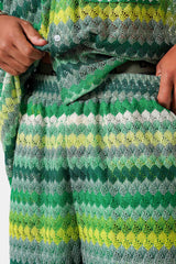 CROCHET Colorful Oversized Short