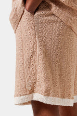 CROCHET Resort Short