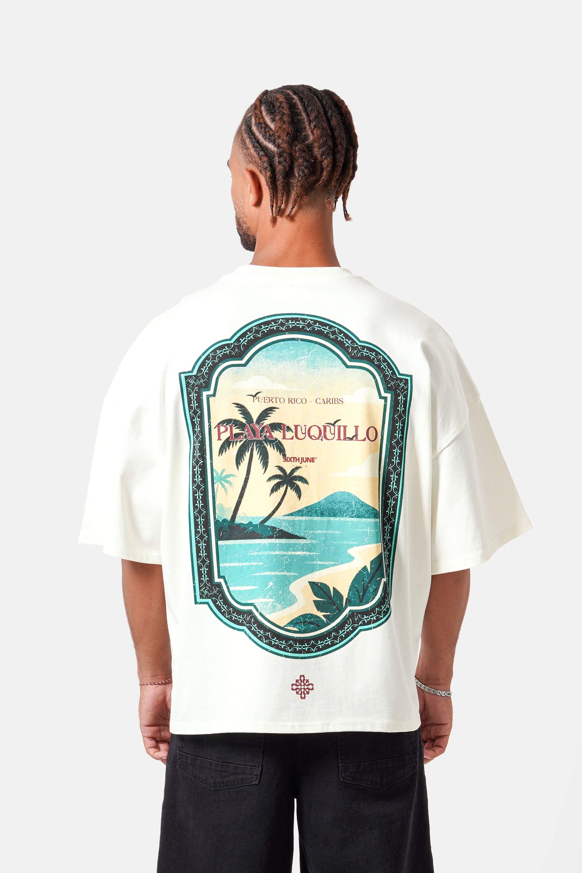 PLAYA LUQUILLO Printed S/S T-Shirt