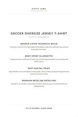 SOCCER Oversize Jersey S/S T-Shirt