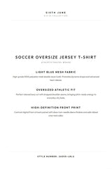 SOCCER Oversize Jersey S/S T-Shirt