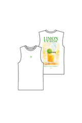 Limon Verde Muscle Tee 26053-WHIT