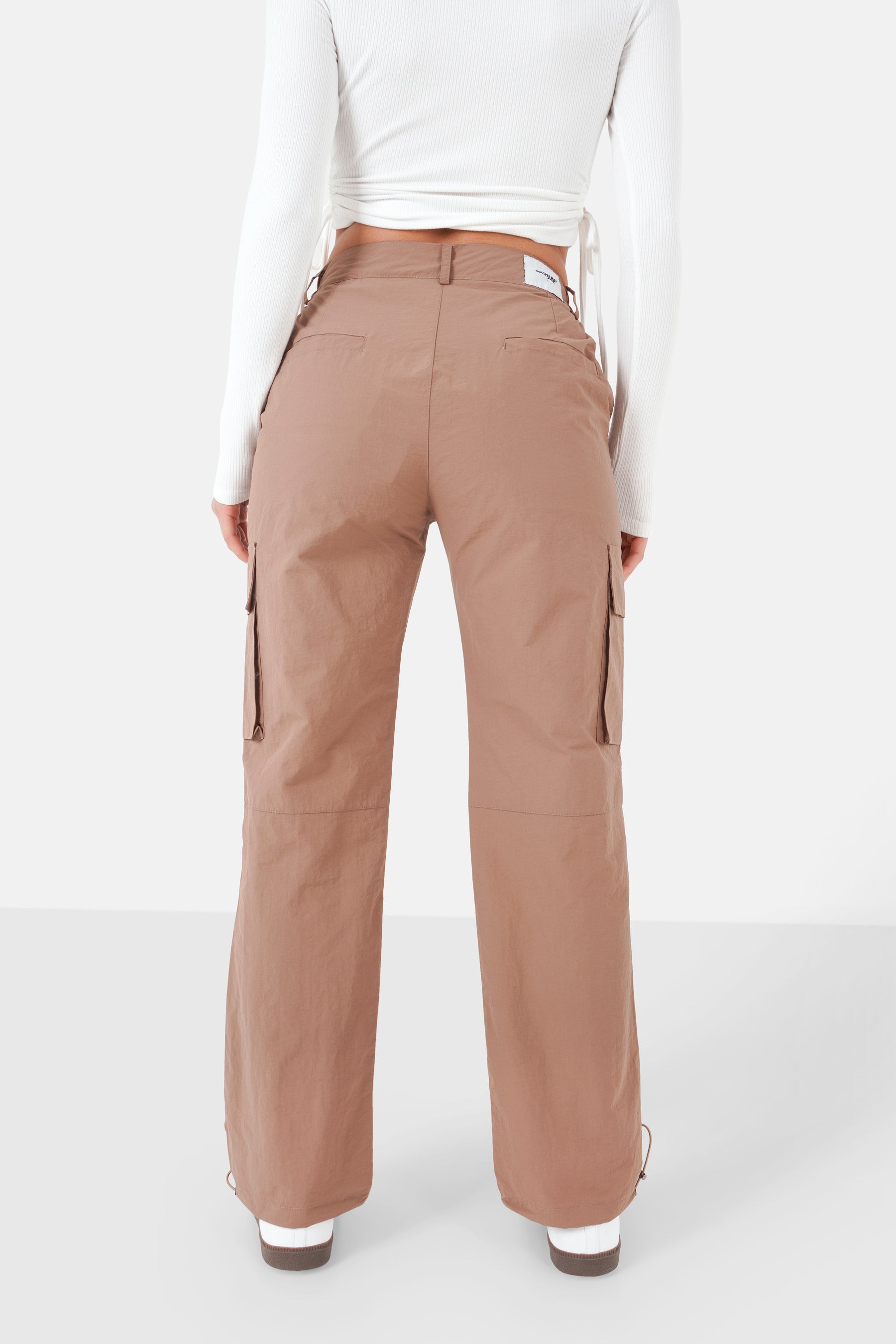 Mini pocket cargo Pants 33956-BROW