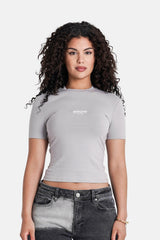 T-shirt short sleeves logo 34124-GREY