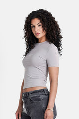T-shirt short sleeves logo 34124-GREY