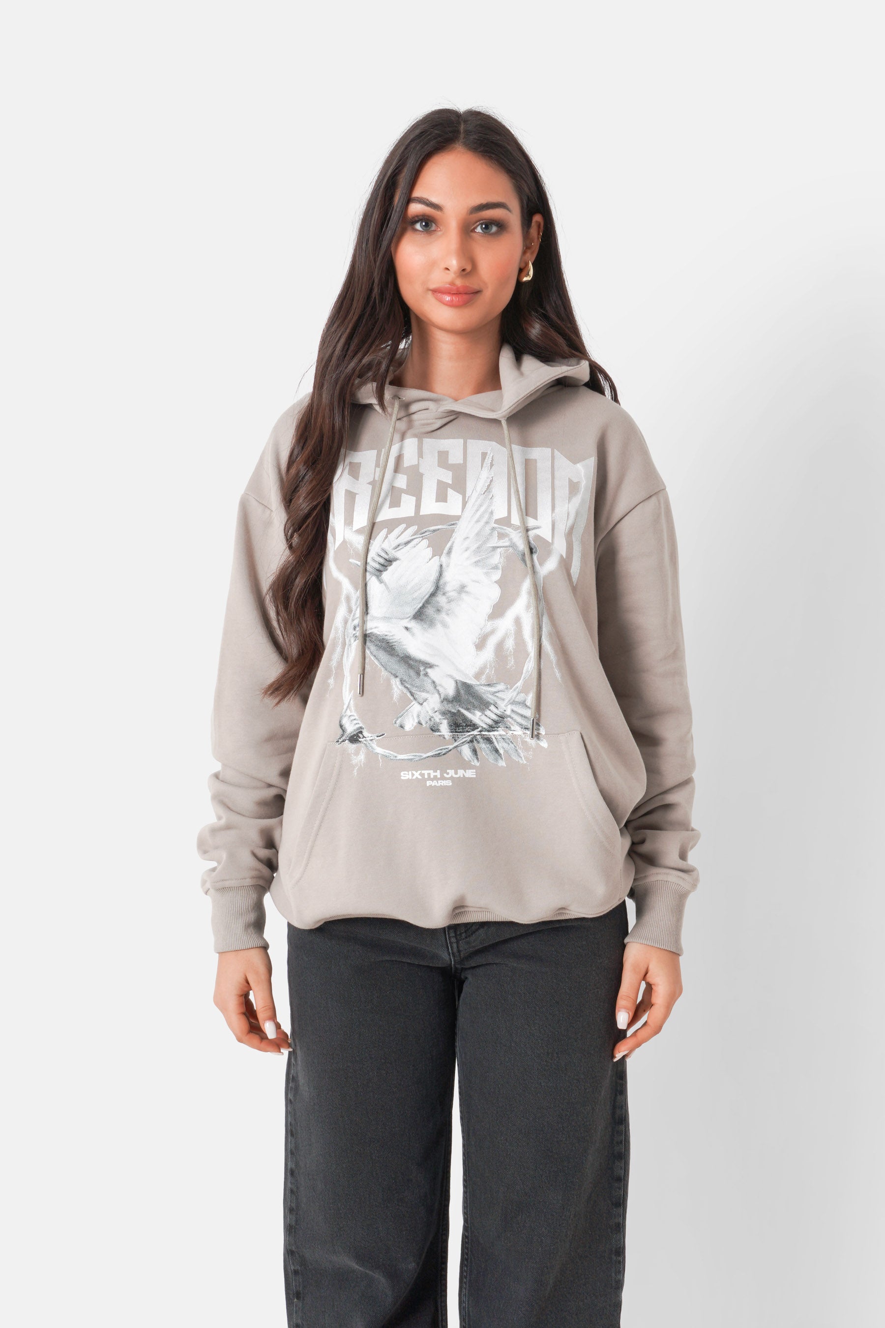 FREEDOM HOODIE 34136-GREI