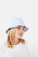 Ess. DOUBLE EMBROIDERY bucket hat 34147-LBLU