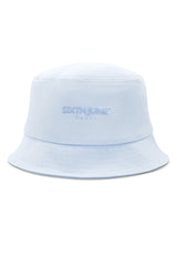 Ess. DOUBLE EMBROIDERY bucket hat 34147-LBLU