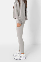 Legging Ribbed logo 34225-GREY