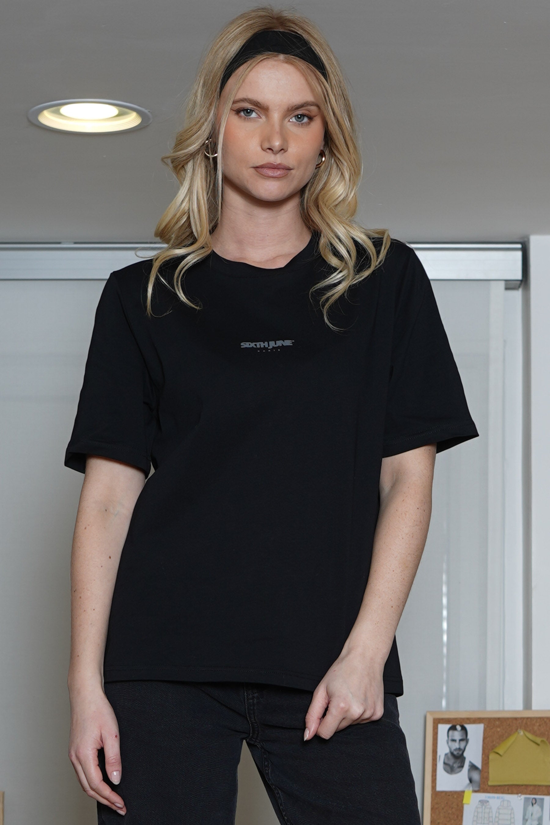 SS t-shirt cercle 34352-BLAC