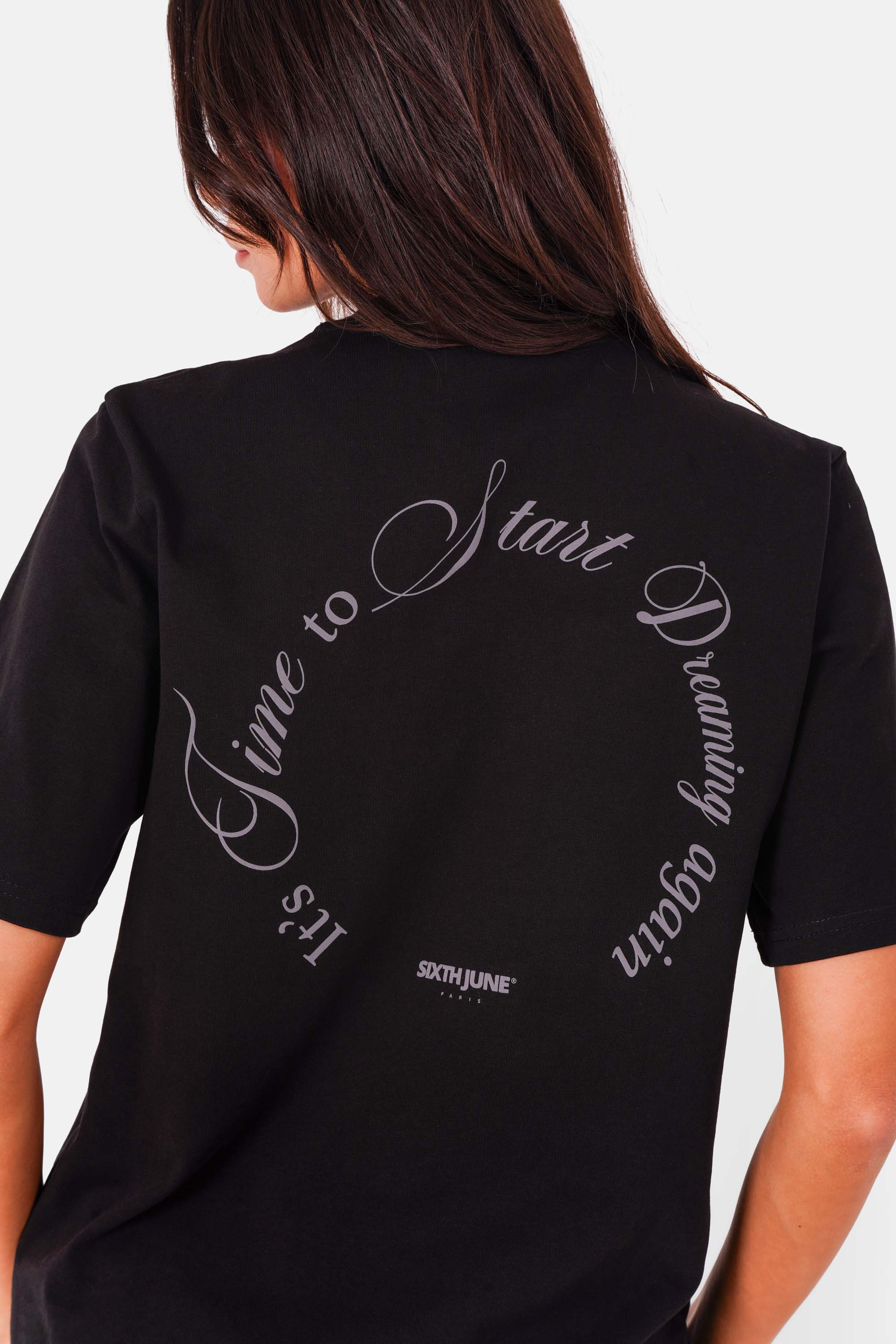 SS t-shirt cercle 34352-BLAC