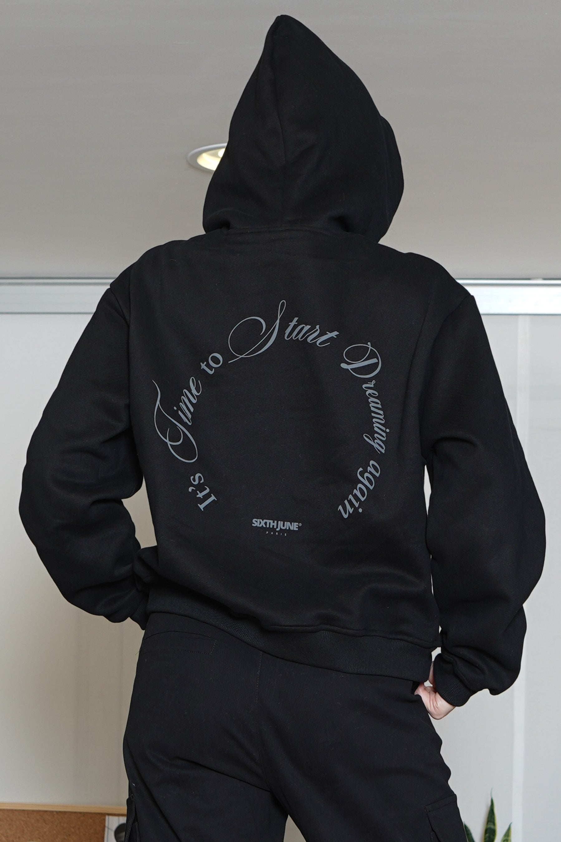 Sweatshirt cercle 34353-BLAC