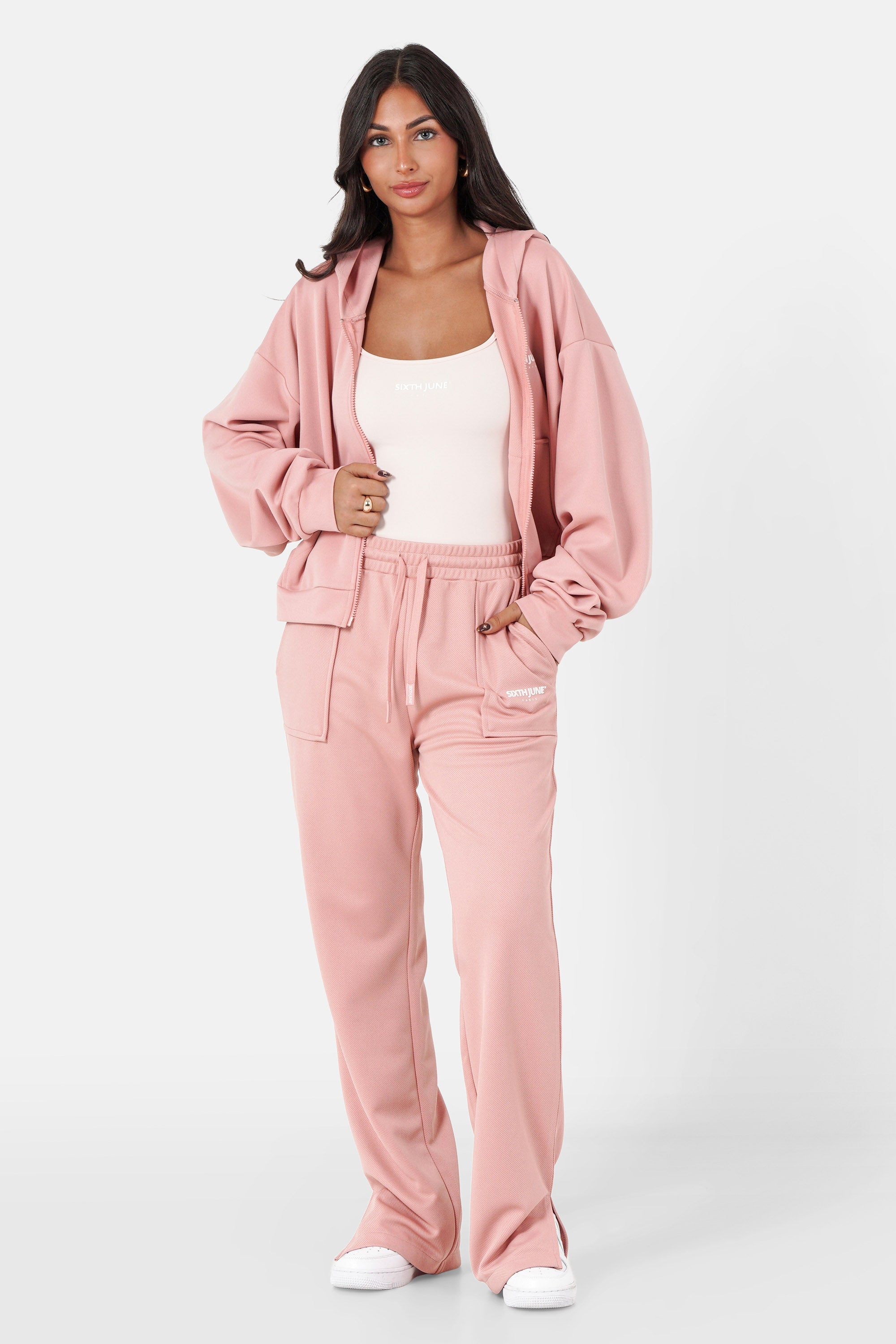 Joggers Slit Opening 34478-PINK