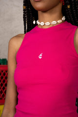 Logo Tank Top 34587-PINK