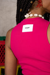 Logo Tank Top 34587-PINK