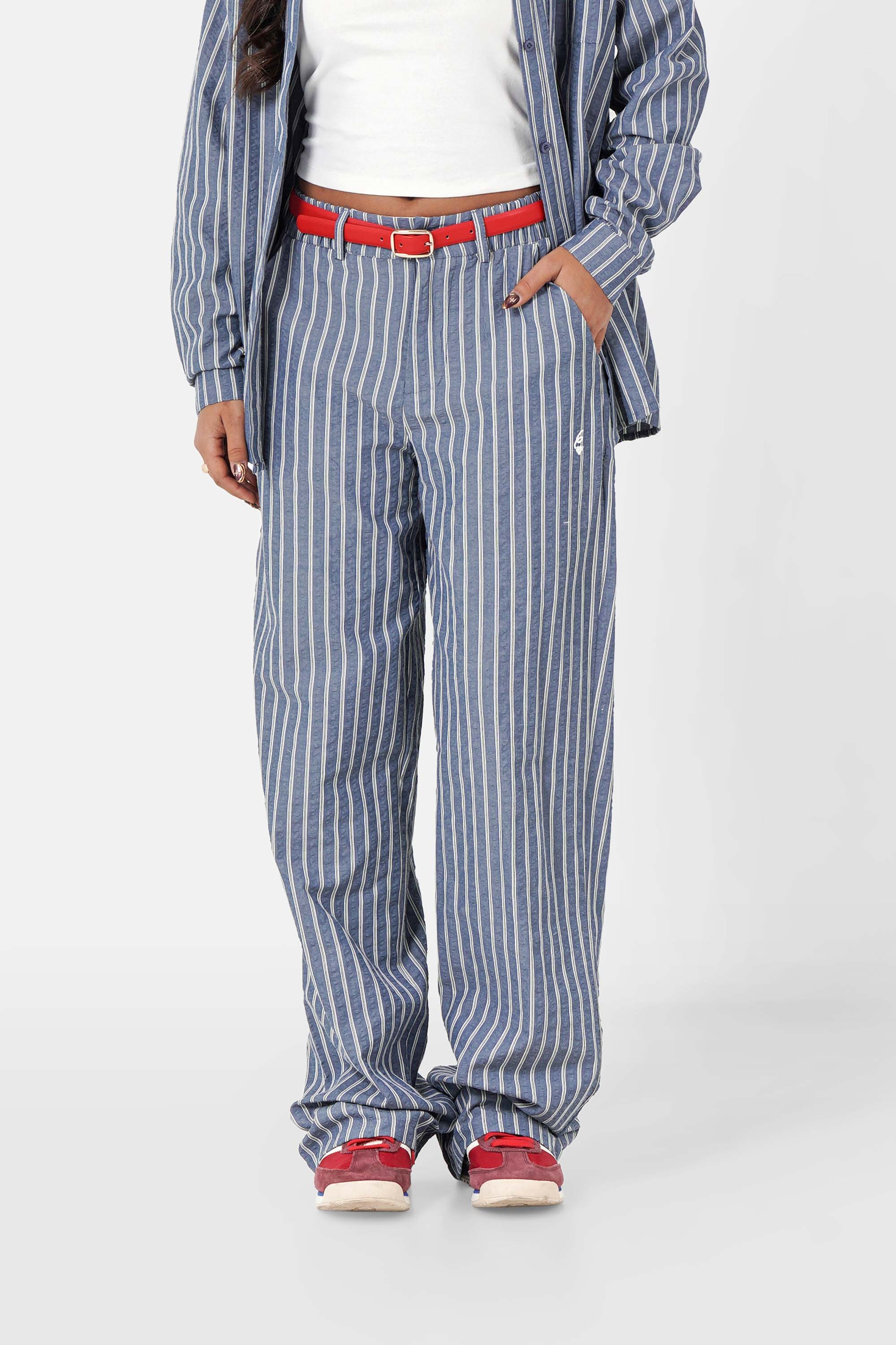 Sixth June Stripes Pants 34616-DGRE