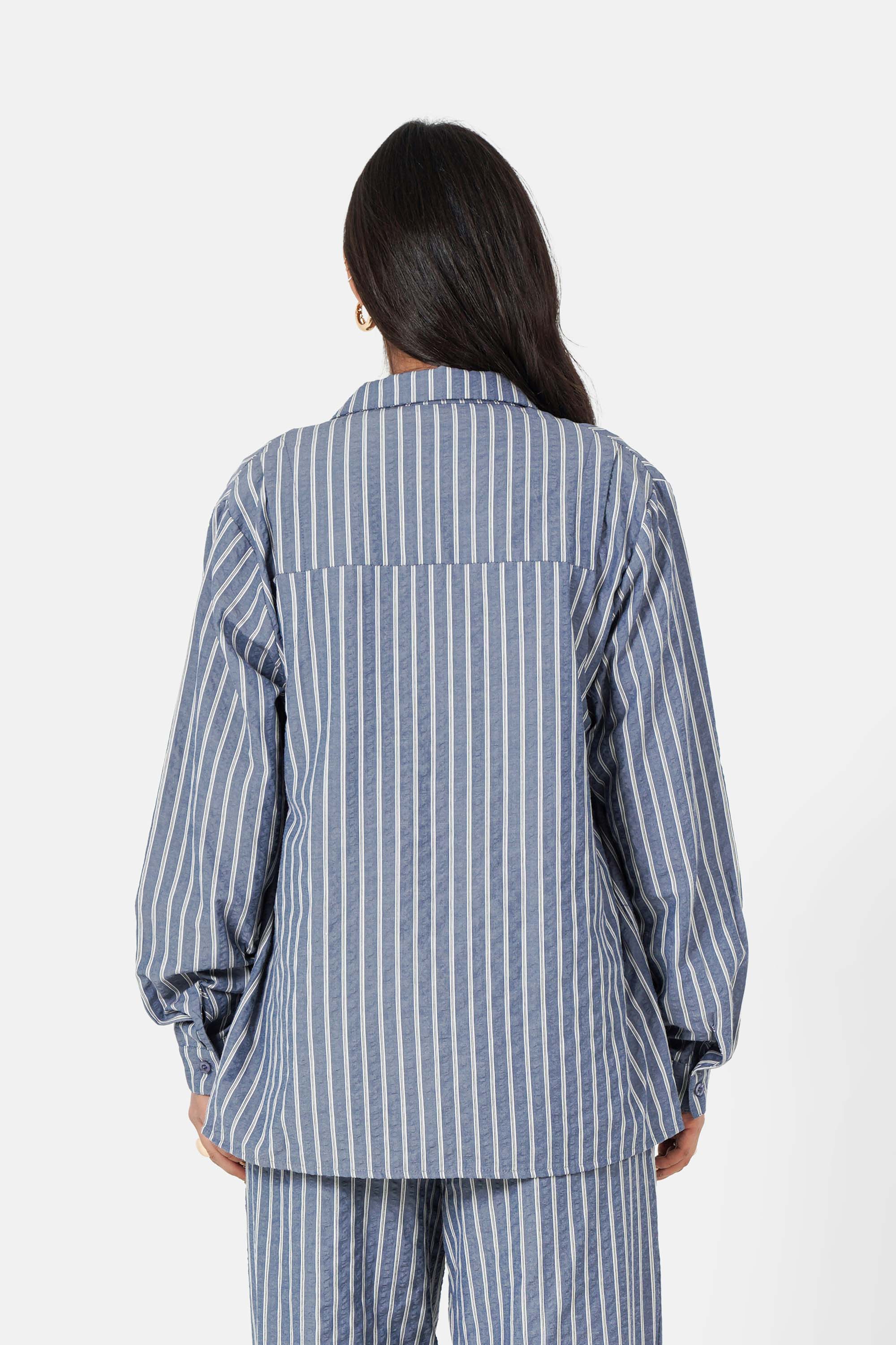 Sixth June Stripes ls Shirt 34617-DGRE