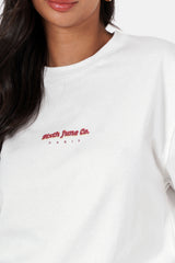 Vibes Never Lie Sixth June Retro Print ss Tshirt 34635-OFFW