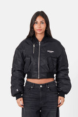 Sixth June Crop Bombers Jacket 34716-BLAC