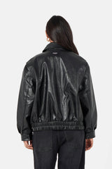 Sixth June Vegan Leather Bombers Jacket 34763-BLAC