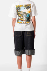 Sixth June High Cuff Baggy Shorts 34792-BLAC