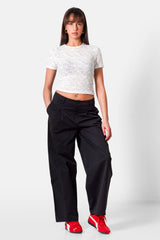 Sixth June Twill Utility Balloon Pants 34800-BLAC