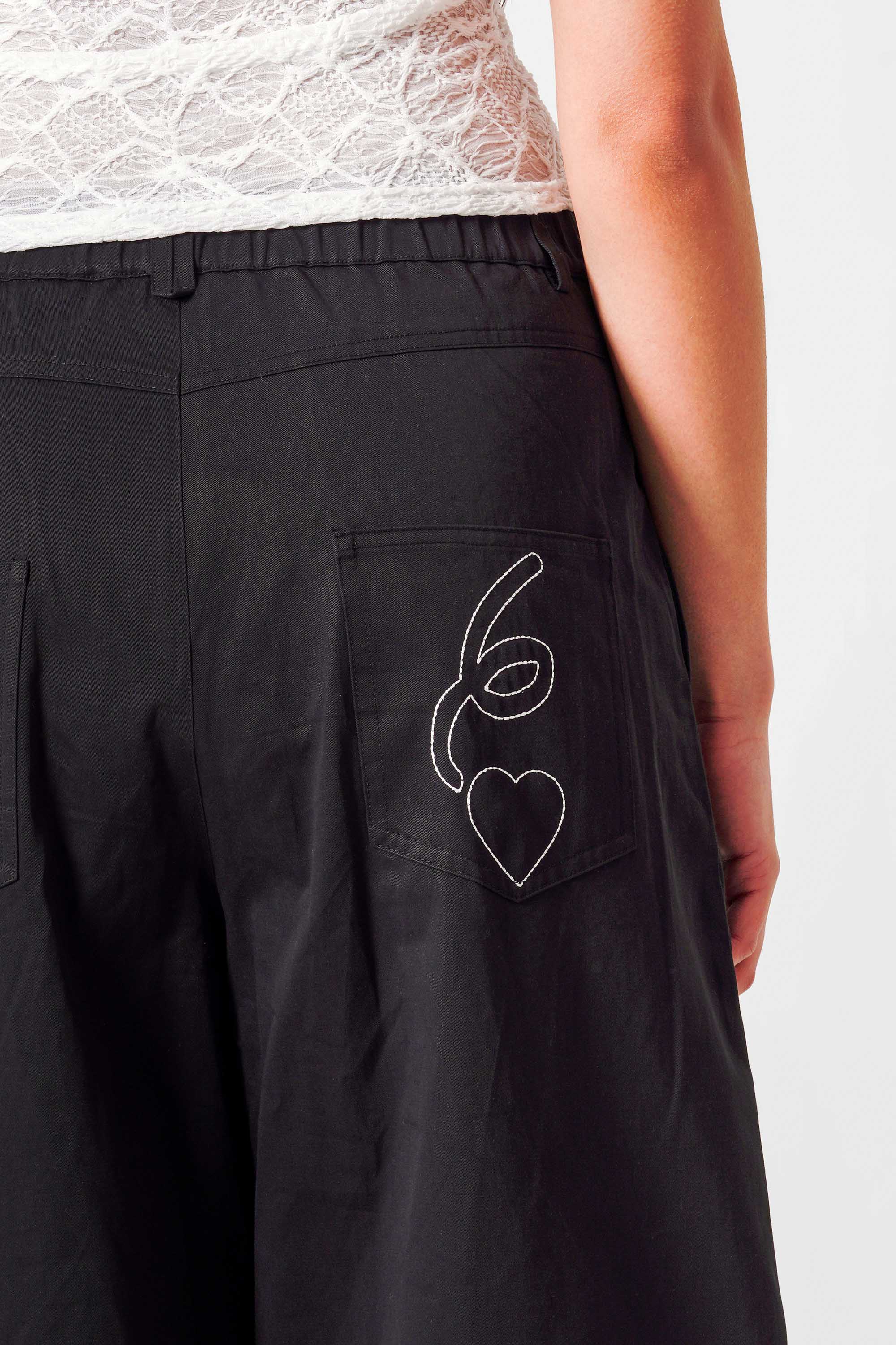 Sixth June Twill Utility Balloon Pants 34800-BLAC