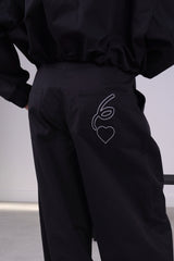 Sixth June Twill Utility Balloon Pants 34800-BLAC