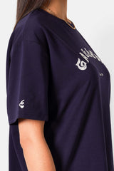 Sixth June Gallery Lace Applique Tee 34811-NAVY