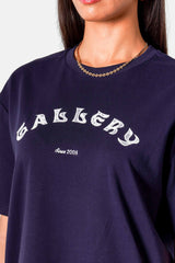 Sixth June Gallery Lace Applique Tee 34811-NAVY